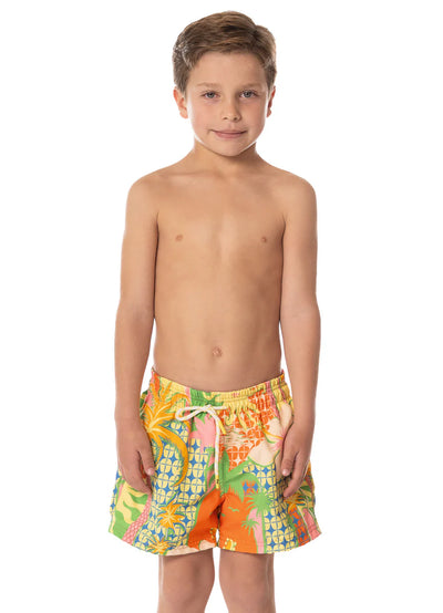 Sun Flicker Little Sailor Boys Trunks