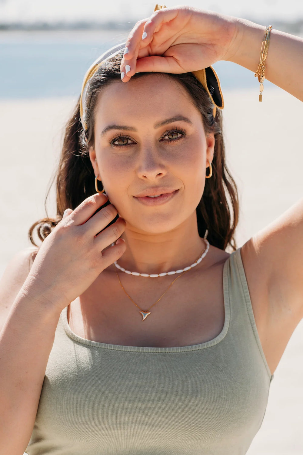 Deco Hoop Earrings