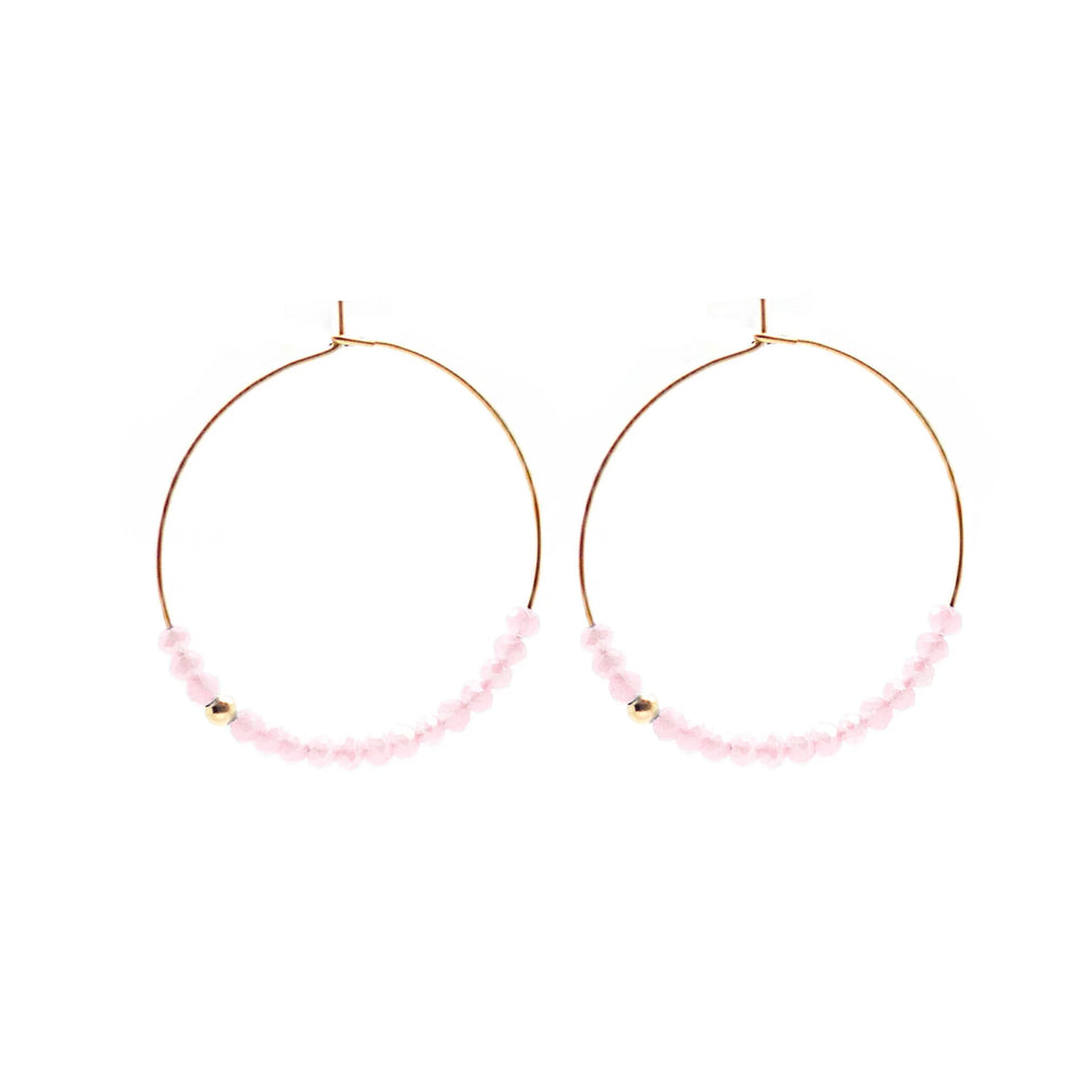 Sprinkle Hoop / Salty Beads