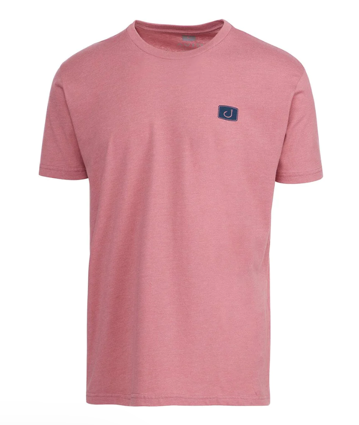 Happy Hour Tee- Heather Coral