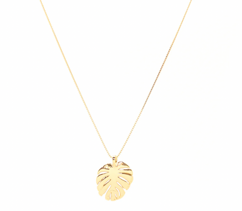 Bali Leaf Necklace