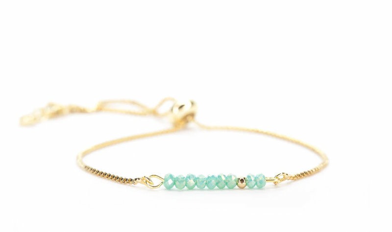Sprinkle Of Cyan Bracelet
