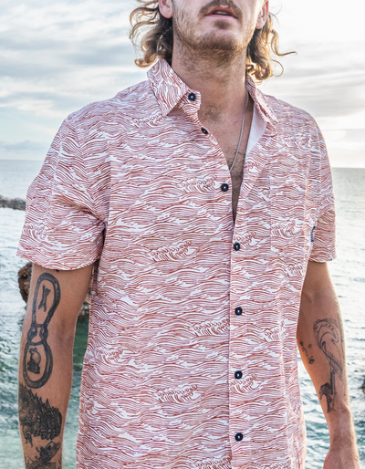 Roll Tides Ocre 7-Seas™ Button Up