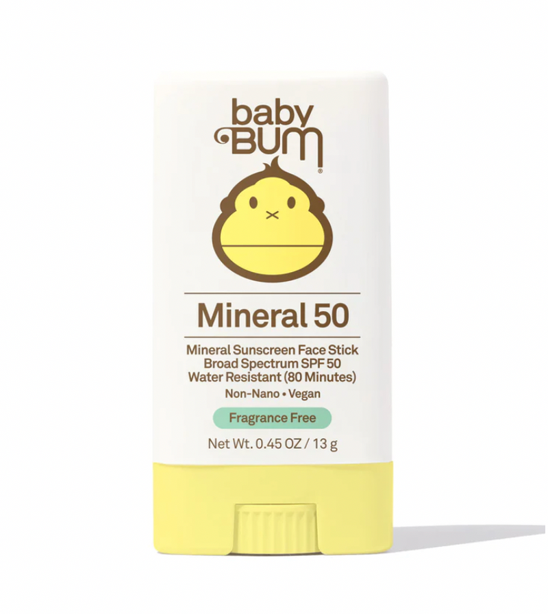 Baby Bum Mineral SPF 50 Sunscreen Face Stick - Fragrance Free