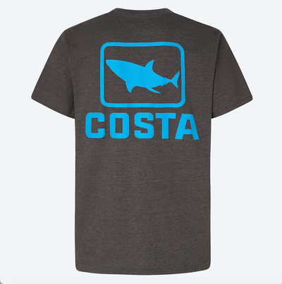 Costa Classic Emblem Shark Short Sleeve Tee