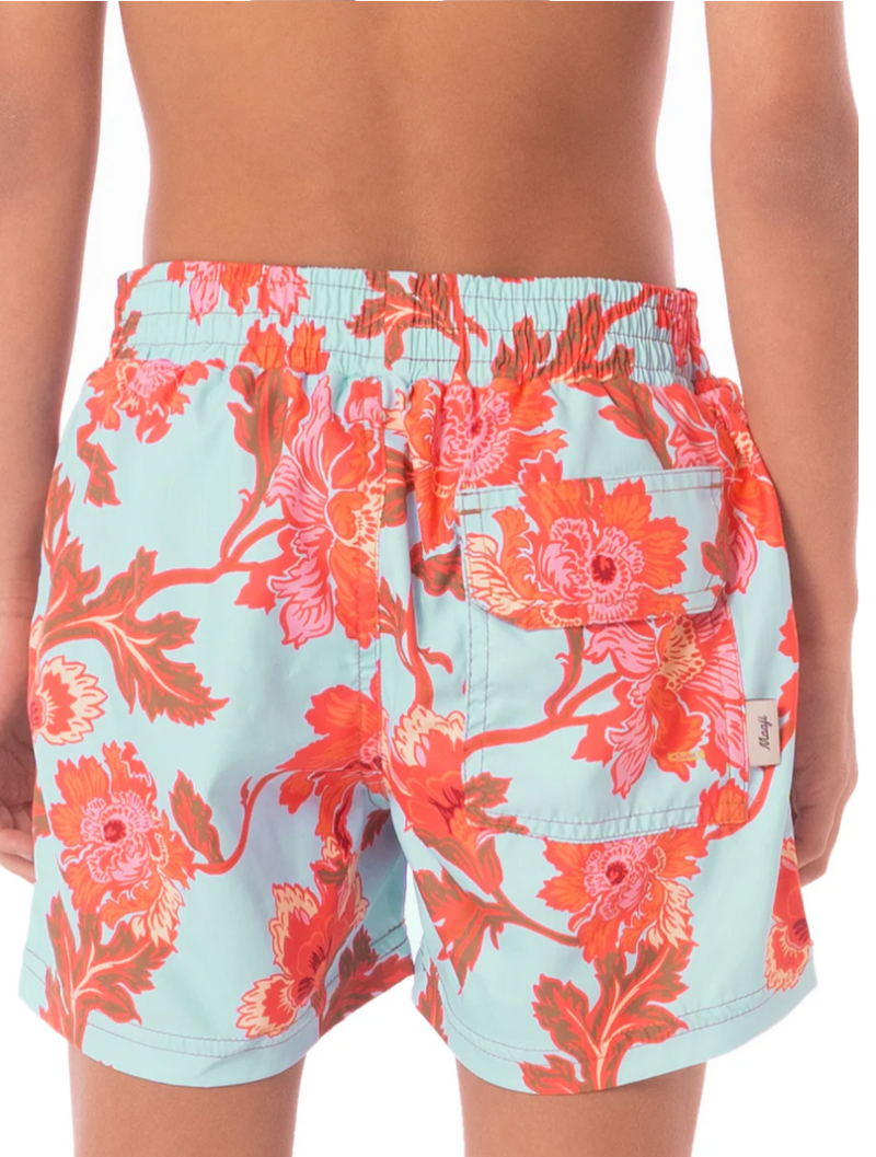 Floral Sky Little Sailor Boys Trunks