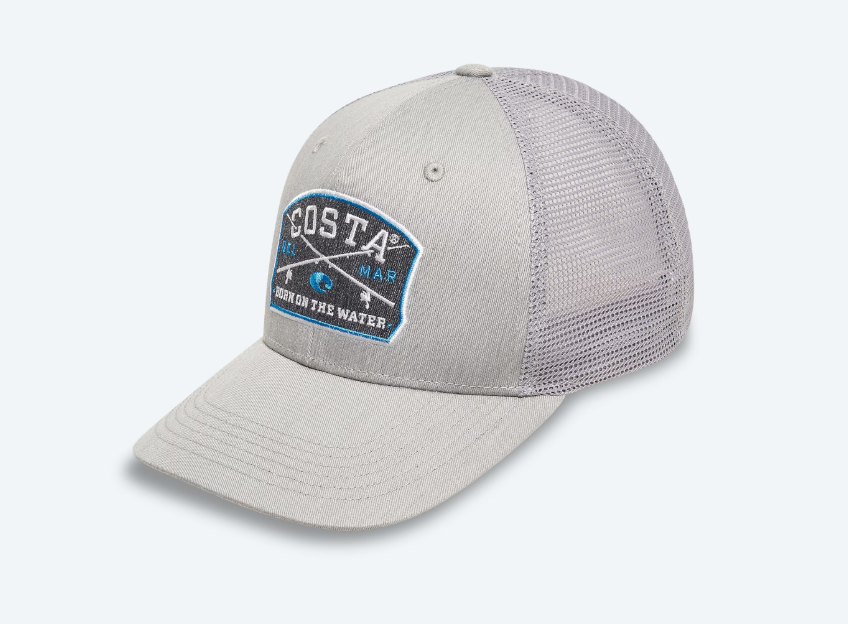 Costa Del Mar Bass Trucker Hat Cappello, Marrone da Lavoro, Taglia Unica Unisex-Adulto