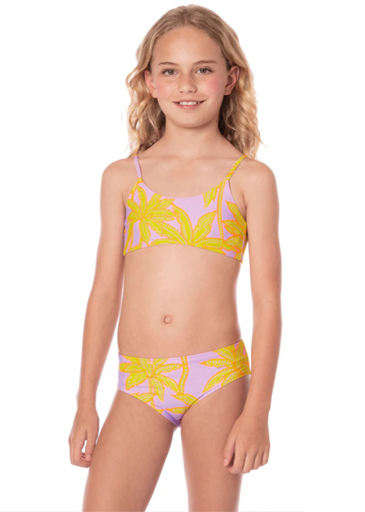 Palm Land Pear Girls Bikini Set