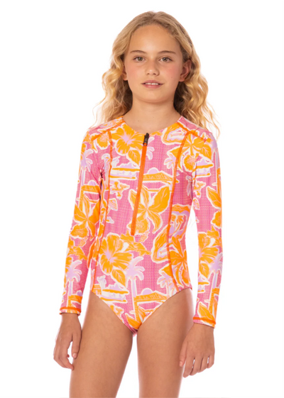 Flamingo Glow Miku Girls One Piece
