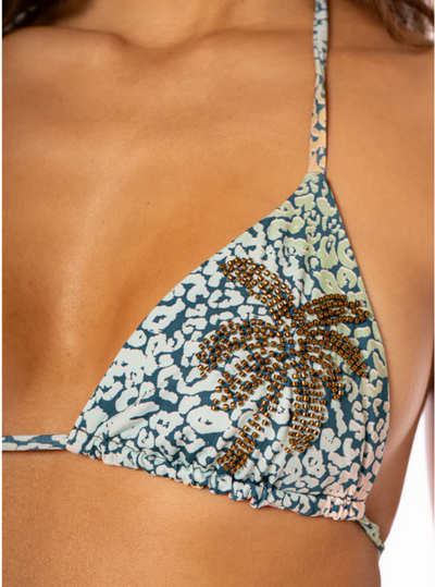 Balmy Sliding Triangle Bikini Top