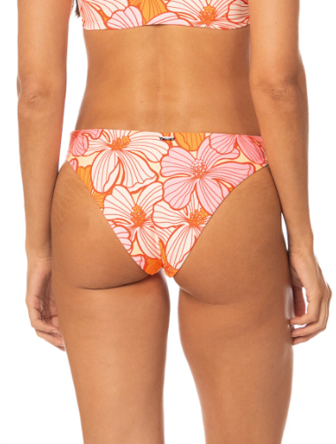 Retro Bloom Sublimity Regular Rise Classic Bikini Bottom