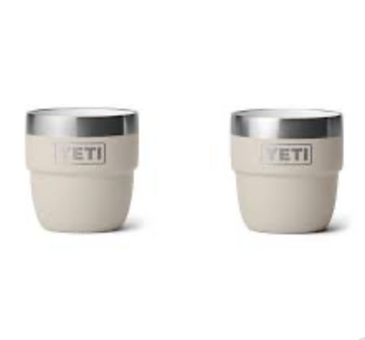 RAMBLER® 4 OZ STACKABLE CUPS  WITH DURASIP™ CERAMIC LINING