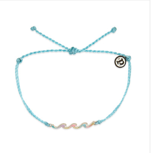 Tie Dye Waves SL Charm Bracelet