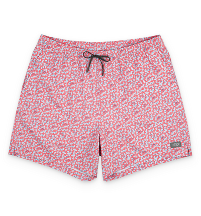 Strike Printed Swim Trunks