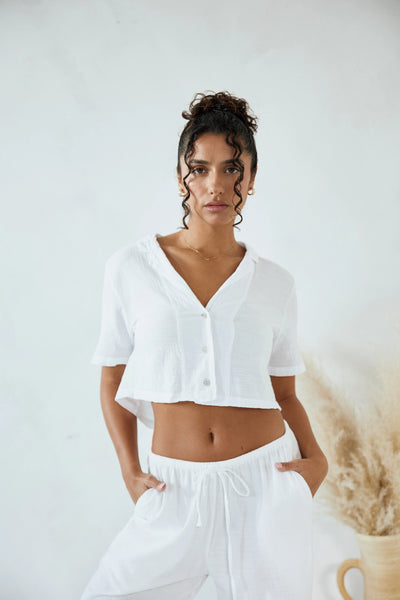 Rexa Crop Blazer