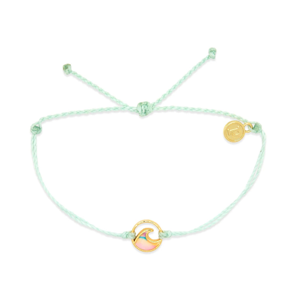 Ombre Wave GD Charm Bracelet