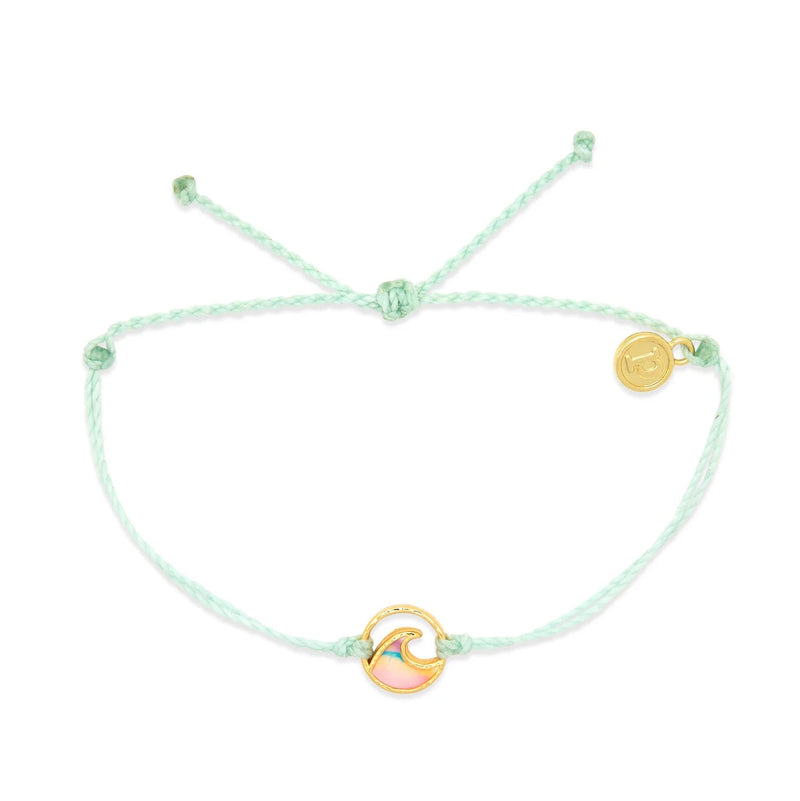 Ombre Wave GD Charm Bracelet