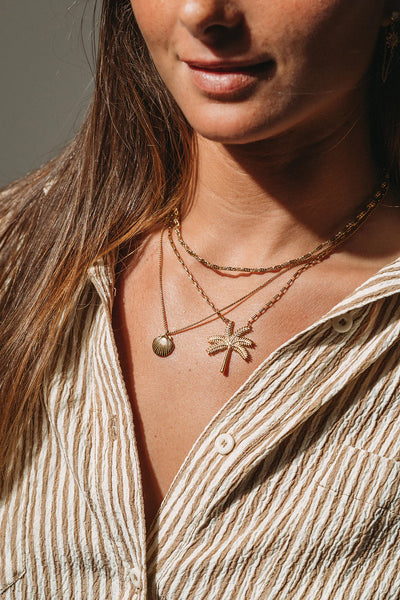 Palm Tree Necklace