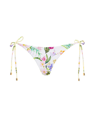 Paradise Bloom Embroidered Tie Side Bottom