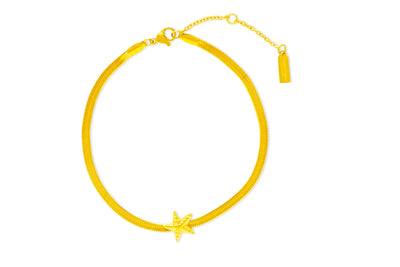 Starfish Herringbone Bracelet