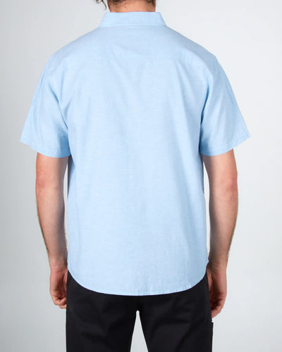 Topstitch Short Sleeve Woven