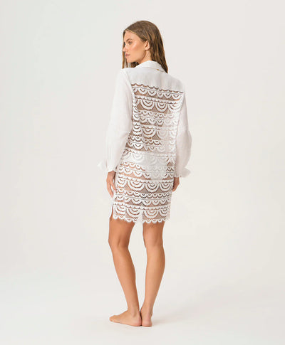 Water Lily Lace Millie Tie Tunic