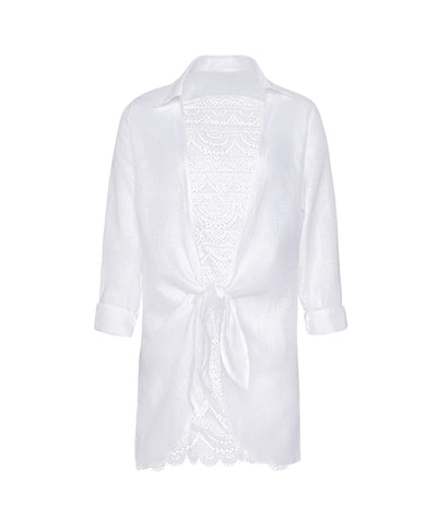 Water Lily Lace Millie Tie Tunic