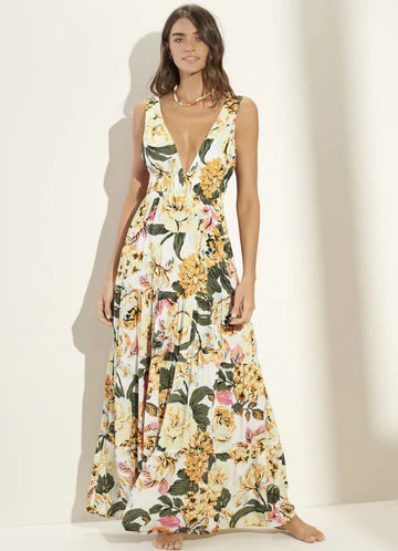 Spring Garden Eva Long Dress