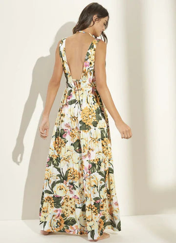 Spring Garden Eva Long Dress