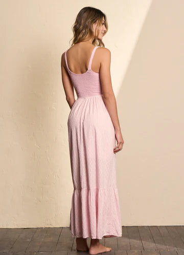 Garden Pink Kora Long Dress