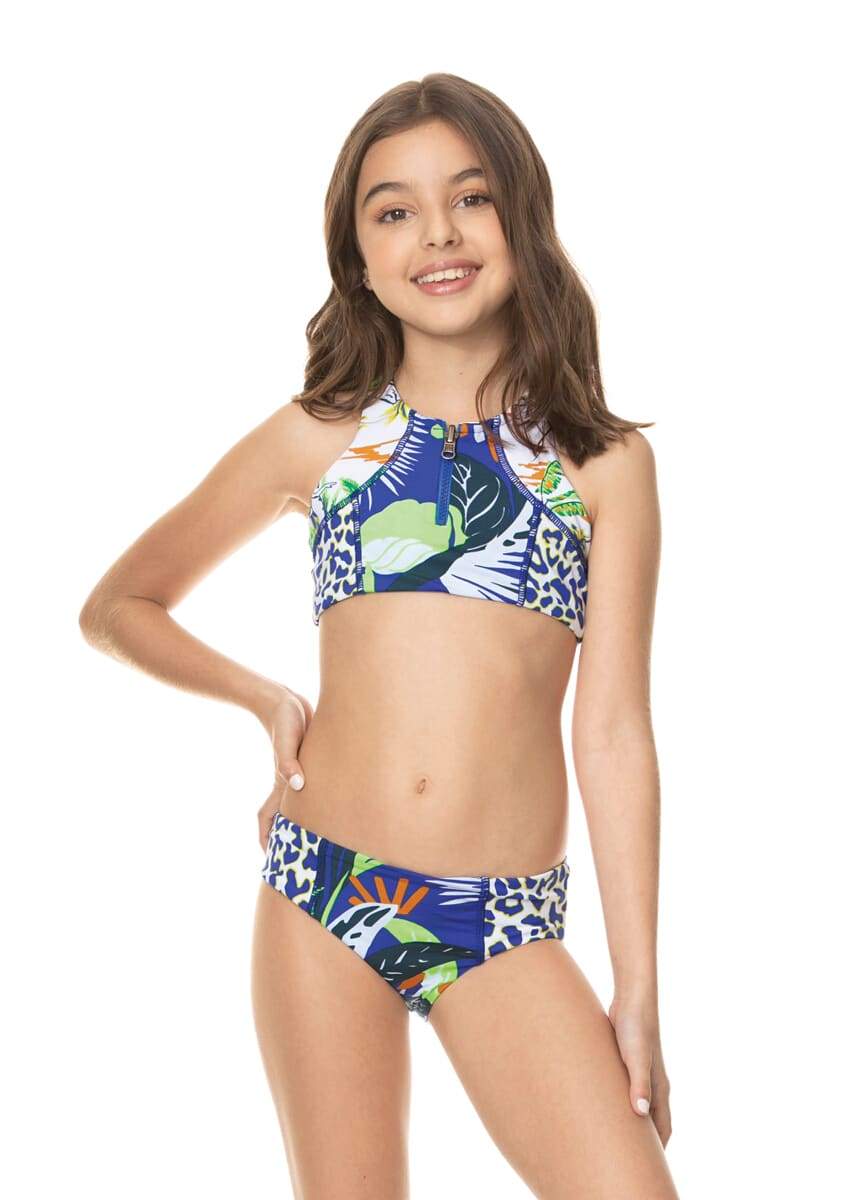 Maaji Blue Lagoon Basket Girls Bikini Set