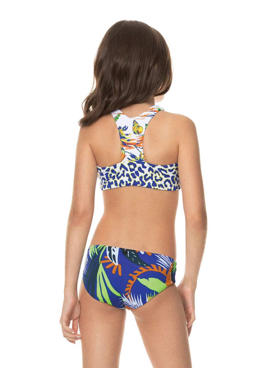 Maaji Blue Lagoon Basket Girls Bikini Set