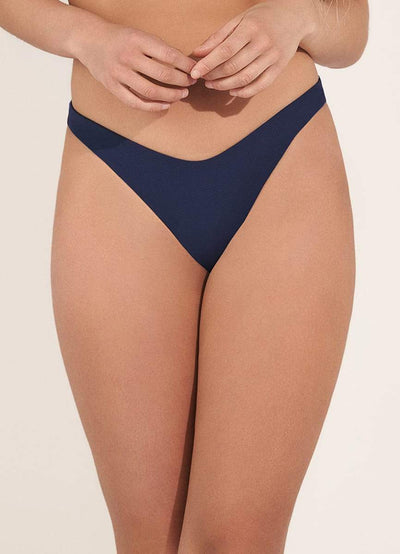Maaji Indigo Blue Splendour High Leg Bikini Bottom