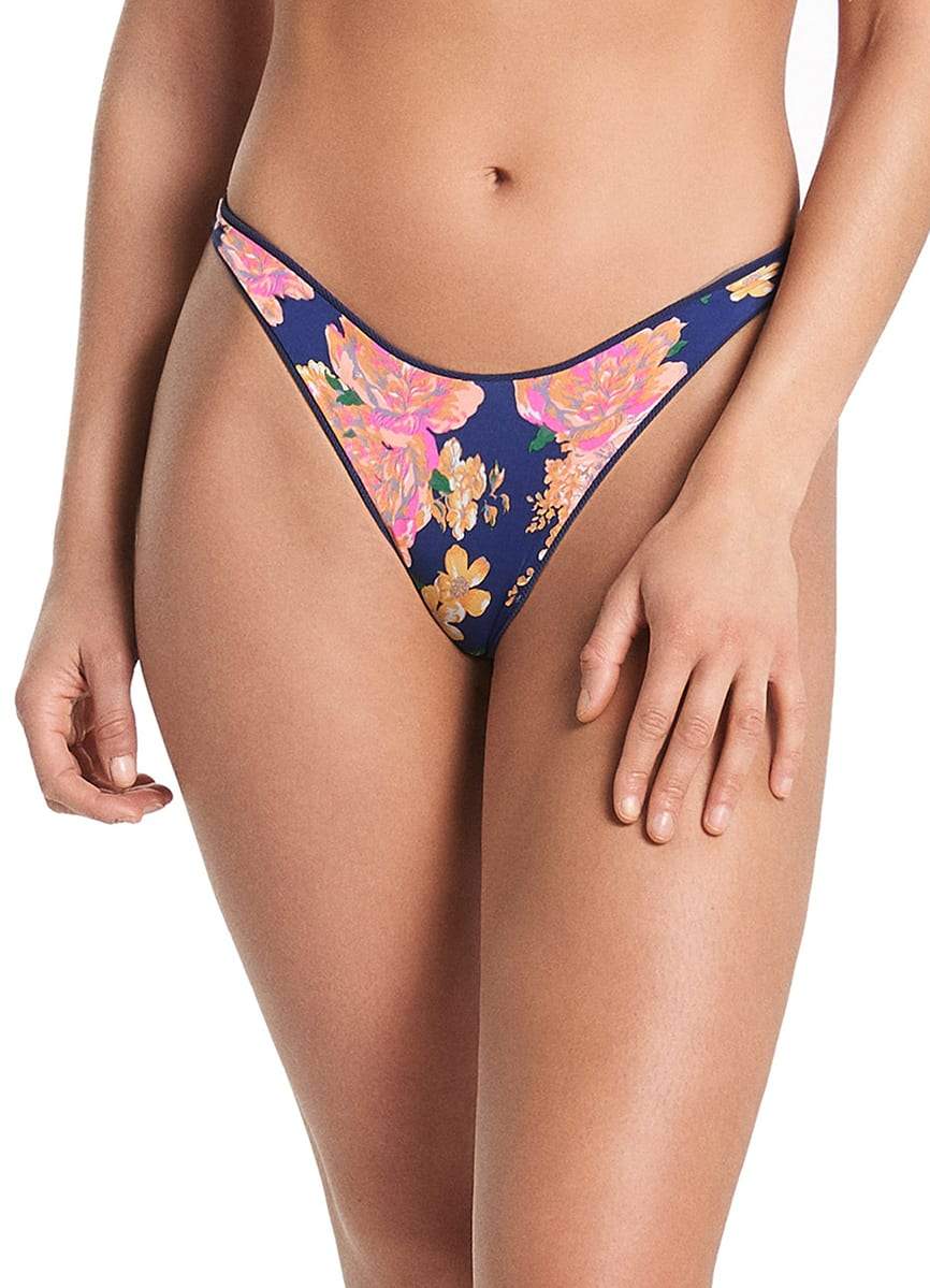 Maaji Indigo Blue Splendour High Leg Bikini Bottom
