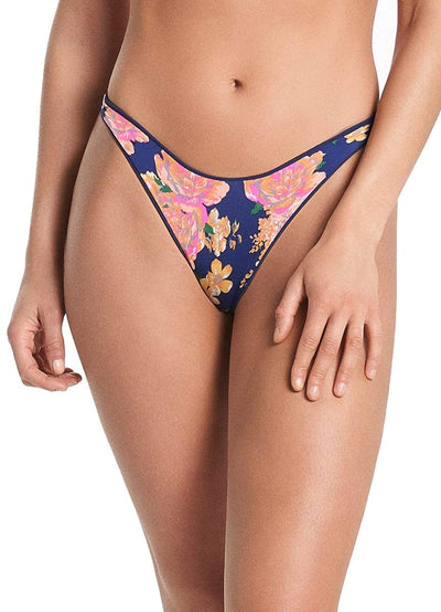 Maaji Indigo Blue Splendour High Leg Bikini Bottom