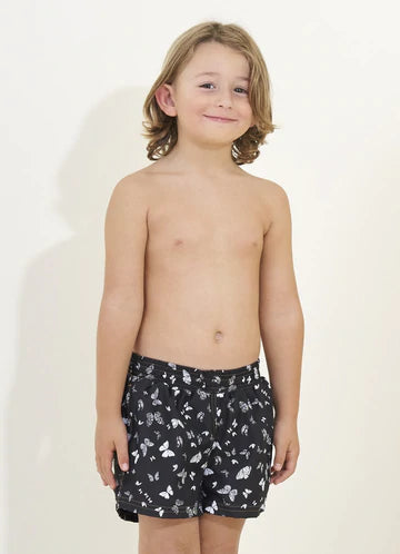 Black Papillon Little Sailor Boys Trunks