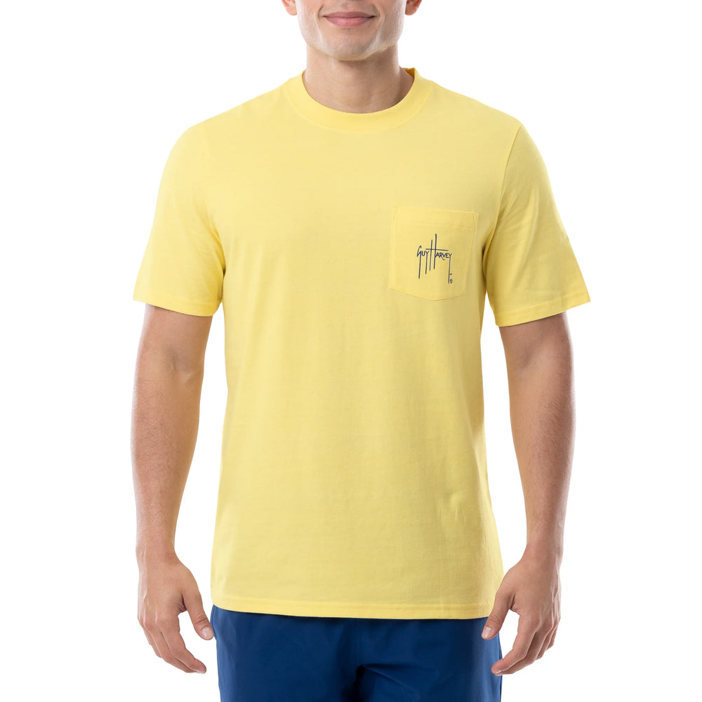 Guy Harvey Stamp Pocket Short Sleeve T-Shirt