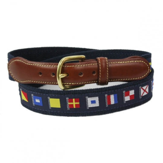 Navy Code Flags Belt