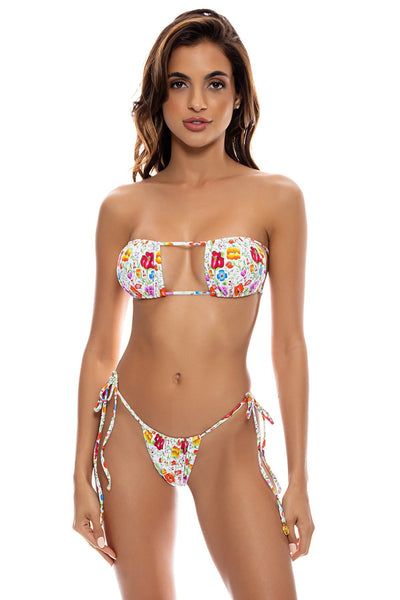 Amor y Playa Multiway Scrunched Cup Bandeau