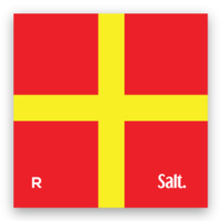 R - Flag Sticker
