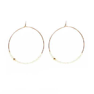 Sprinkle Hoop / Salty Beads
