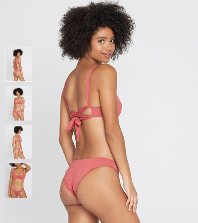 Camellia Bikini Top