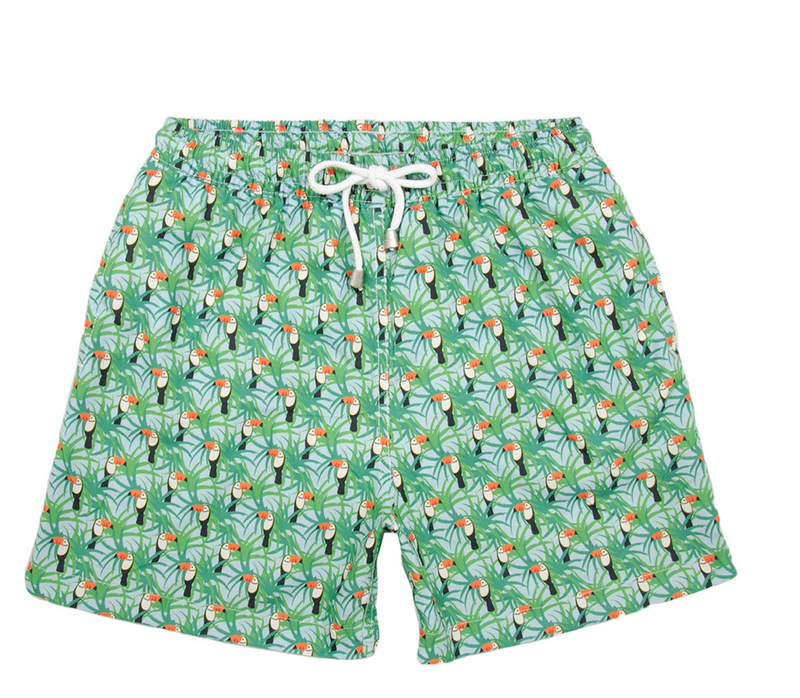 Tucan Swim Trunks - Verde