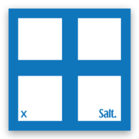 X - Flag Sticker